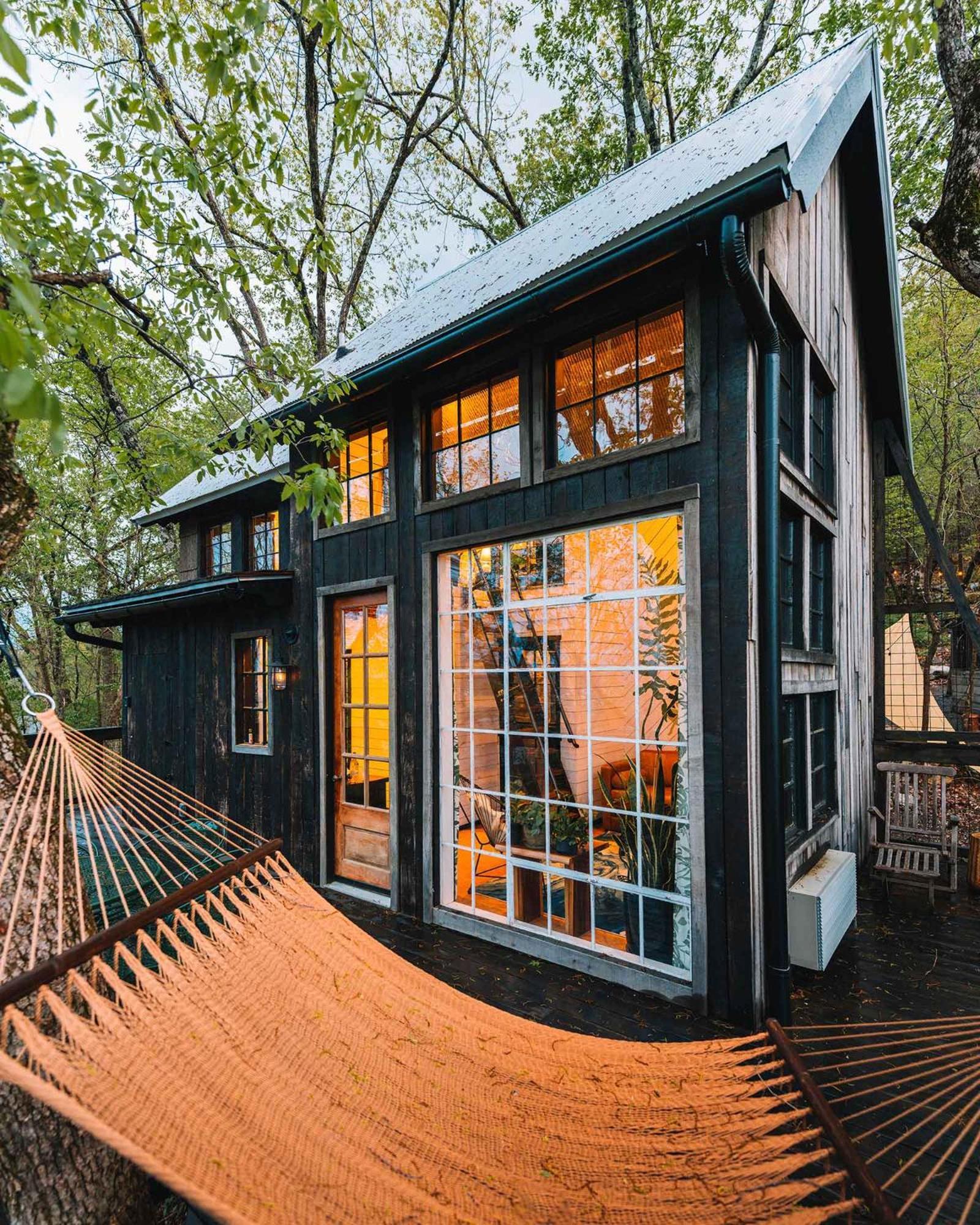 Treetop Hideaways: Wood Lily Treehouse In Чаттануга Экстерьер фото